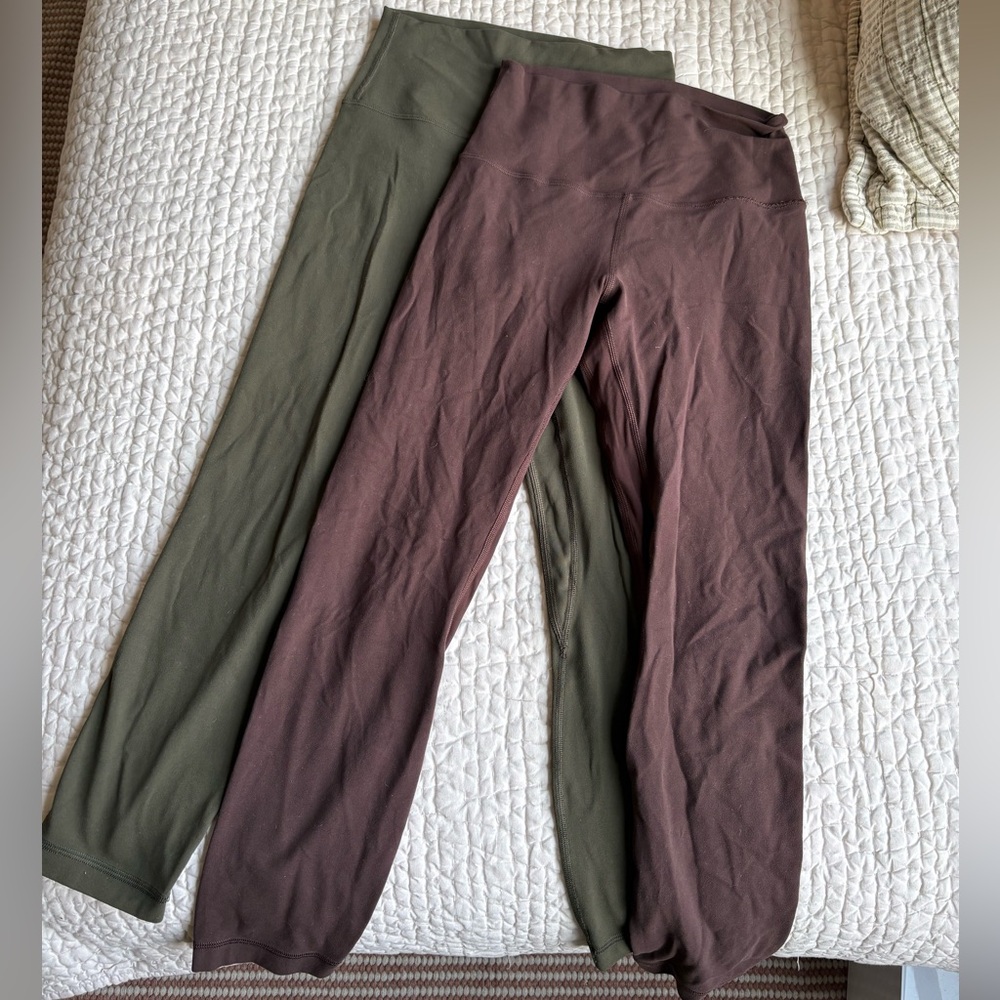 2x Lululemon Align 23” inseam size 4